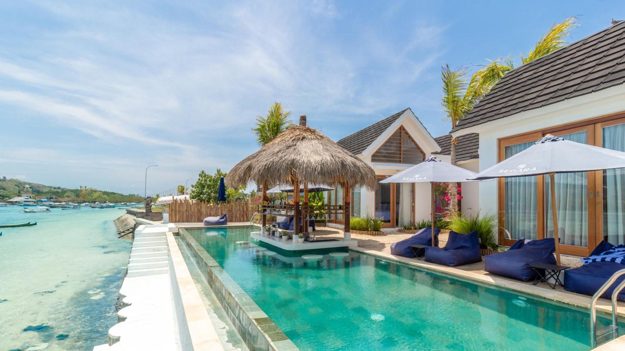 Segara Seaside Resort Lembongan Exterior foto