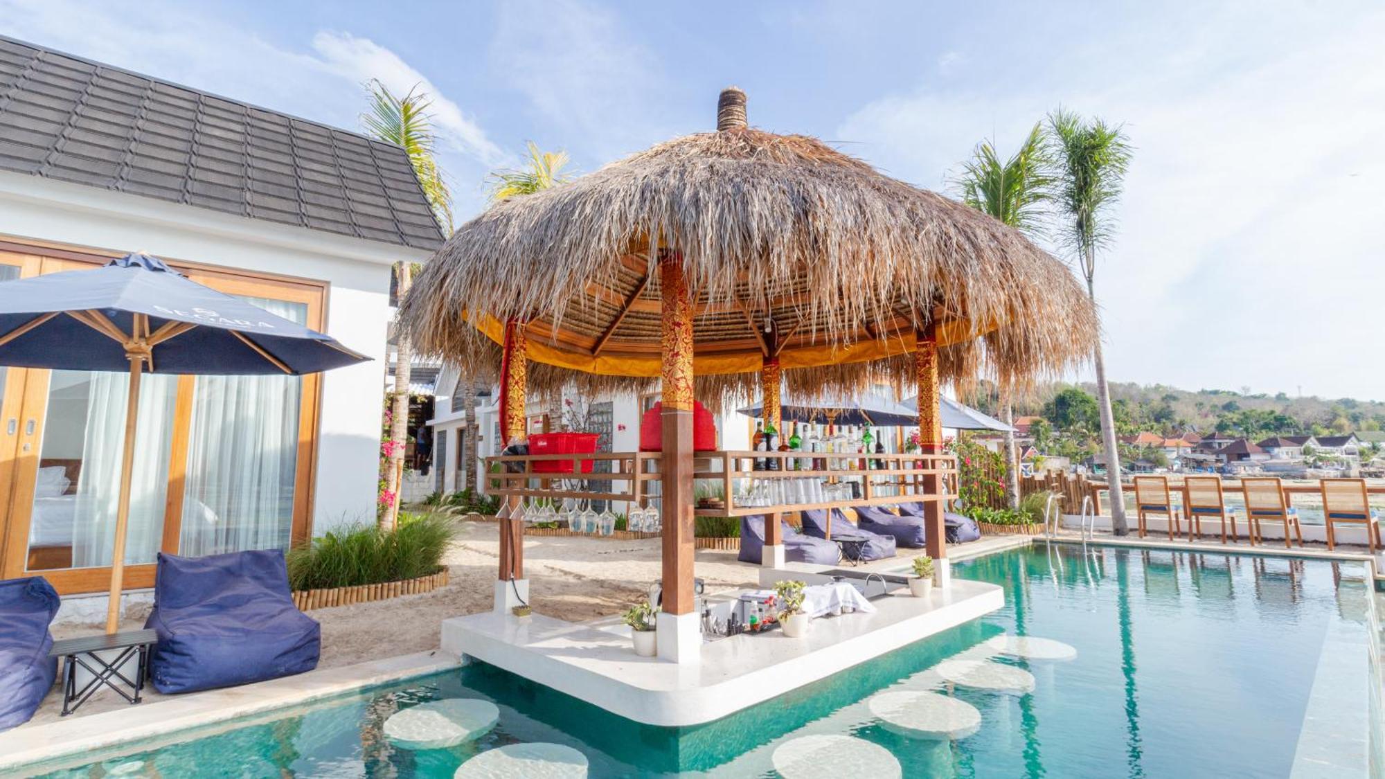 Segara Seaside Resort Lembongan Exterior foto