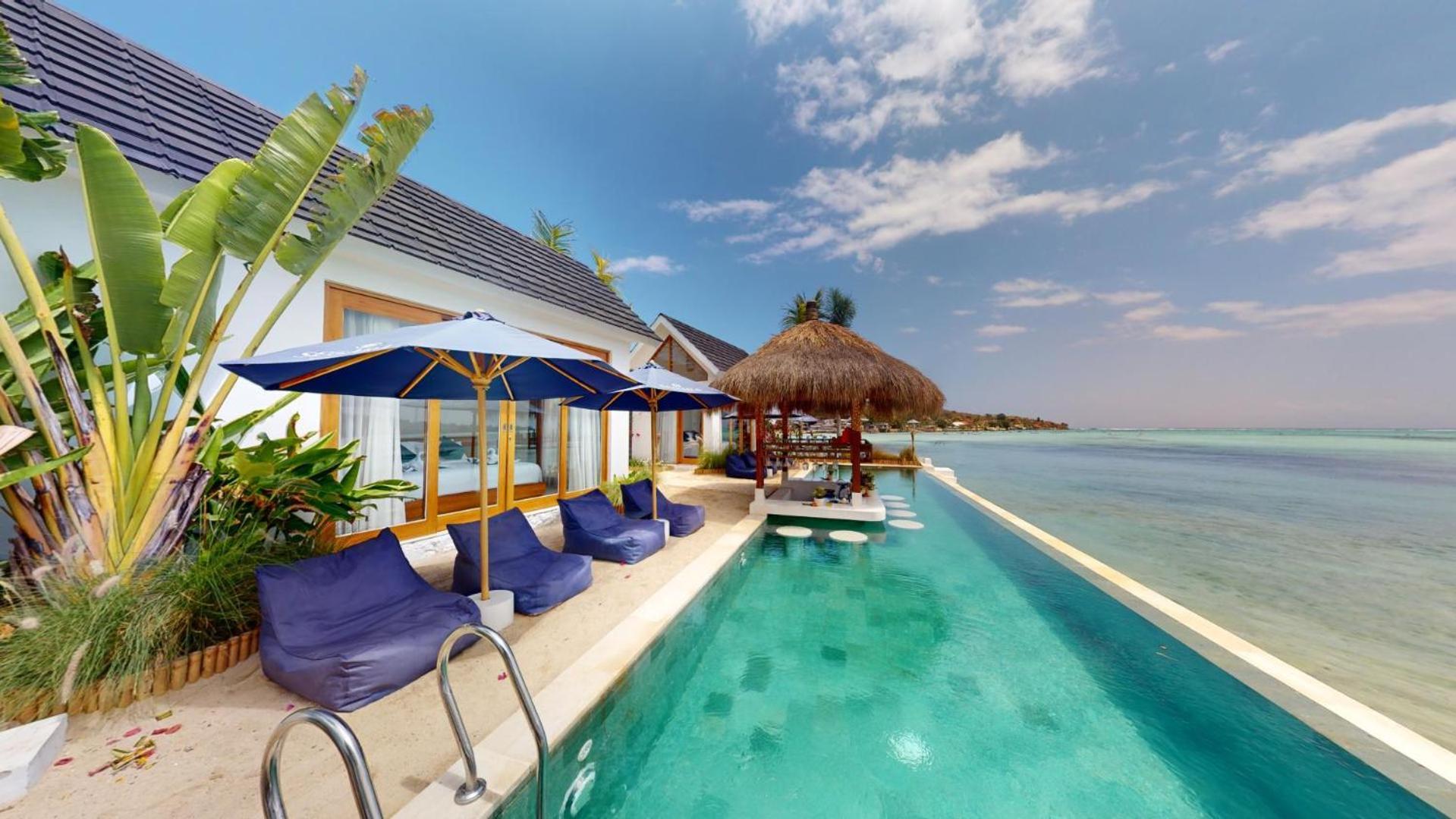 Segara Seaside Resort Lembongan Exterior foto