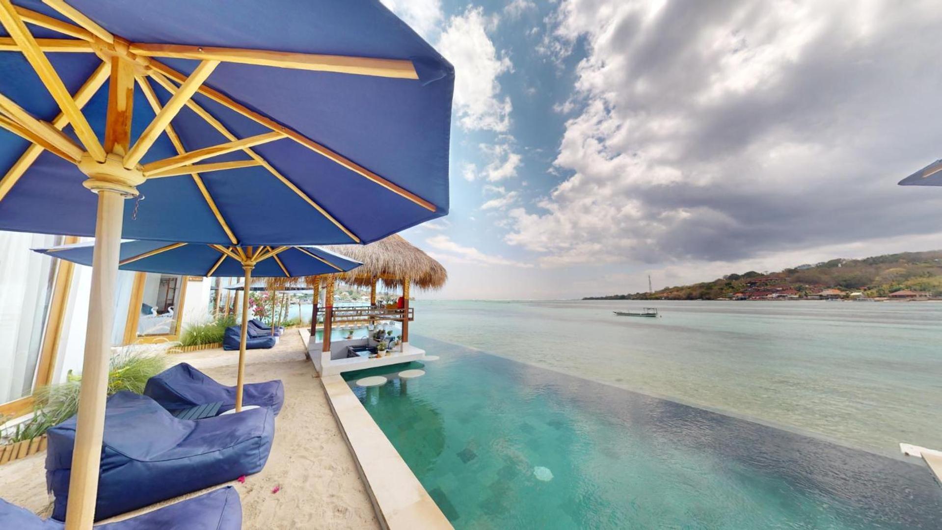 Segara Seaside Resort Lembongan Exterior foto
